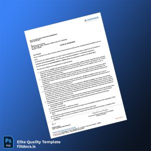 Fillable Arohan Financial Services Limited Employment Verification Letter Template - Word/PDF Template Preview - FillDocs