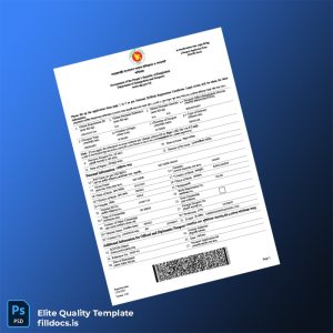 Fillable Bangladesh Department of Immigration and Passport Registration Form Template - Word/PDF Template Preview - FillDocs