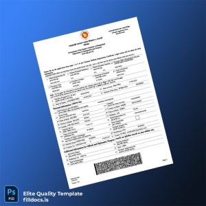 Fillable Bangladesh Department of Immigration and Passports Registration Certificate Template - Word/PDF Template Preview - FillDocs