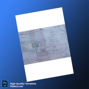 Bangladesh Dhaka Electric Supply Company Ltd DESCO Editable Electricity Bill Template in Word and PDF formats