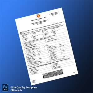 Fillable Bangladesh Government Department of Immigration and Passports Registration Form Template - Word/PDF Template Preview - FillDocs