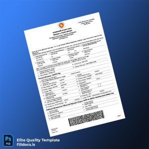 Fillable Bangladesh Ministry of Home Affairs e-Passport Application Form Template - Word/PDF Template Preview - FillDocs