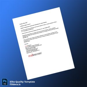 Fillable Canada Move Inc Income Verification Letter Template - Word/PDF Template Preview - FillDocs