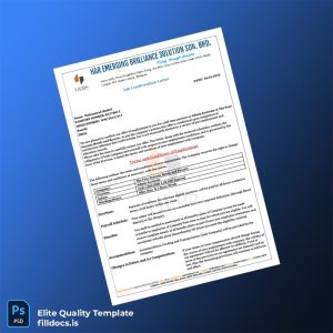 Fillable Canada The Four Seasons Hotels and Resorts Job Confirmation Letter Template - Word/PDF Template Preview - FillDocs