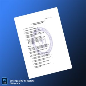 Fillable Controller of Procurement Vendor Registration Form Template - Word/PDF Template Preview - FillDocs