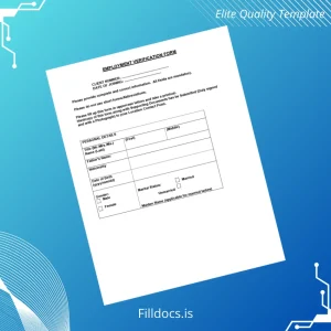 Fillable Corrival Corporate Consultants Ltd Employment Verification Letter Template - Word/PDF Template Preview - FillDocs