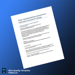 Fillable Cyprus Fund for Investor Compensation ICF Employment Verification Letter Template - Word/PDF Template Preview - FillDocs