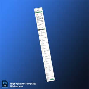 Germany E On Editable Electricity Bill Template in Word and PDF formats