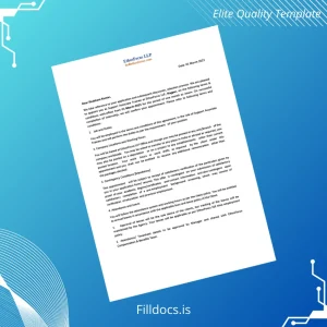 Fillable India EthosFocus LLP Salary Certificate Template - Word/PDF Template Preview - FillDocs