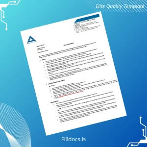 Fillable India Genius Consultants Employment Verification Letter Template - Word/PDF Template Preview - FillDocs