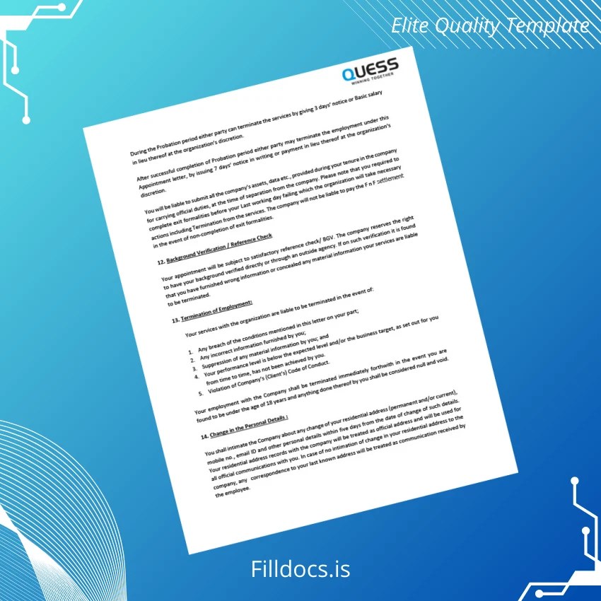 Fillable India Harsh Jaiswal Salary Certificate Template in Word and PDF formats page 4 Page Preview - FillDocs