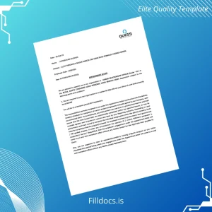 Fillable India Quess Corporation Employment Verification Letter Template - Word/PDF Template Preview - FillDocs