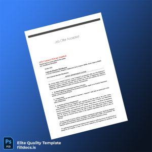 Fillable India AirAsia Employment Verification Letter Template - Word/PDF Template Preview - FillDocs