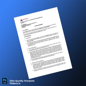 Fillable India Axis Bank Employment Verification Letter Template - Word/PDF Template Preview - FillDocs