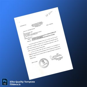 Fillable India Bank of India Employment Verification Letter Template - Word/PDF Template Preview - FillDocs