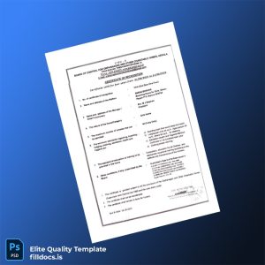 Fillable India Board of Control for Orphanages and Other Charitable Homes Registration Certificate Template - Word/PDF Template Preview - FillDocs