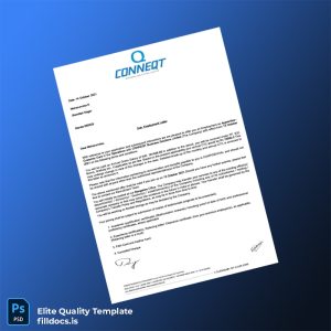 Fillable India CONNEQT Business Solutions Limited Placement Letter Template - Word/PDF Template Preview - FillDocs