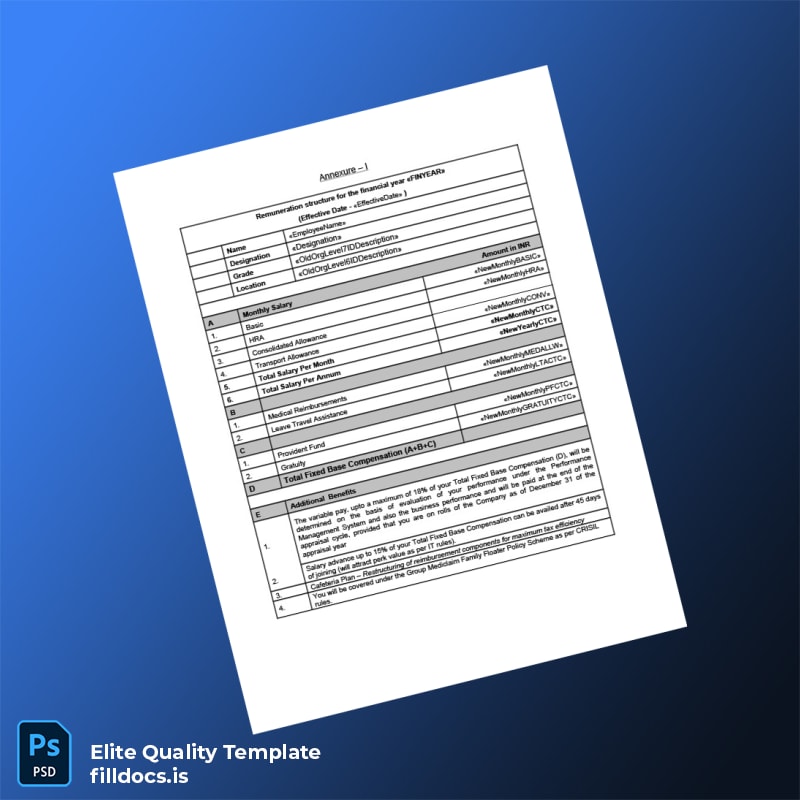 Fillable India CRISIL Ltd Employment Verification Letter Template in Word and PDF formats page 5 Page Preview - FillDocs