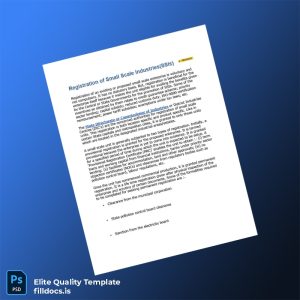 Fillable India District Industries Centre Registration Certificate Template - Word/PDF Template Preview - FillDocs