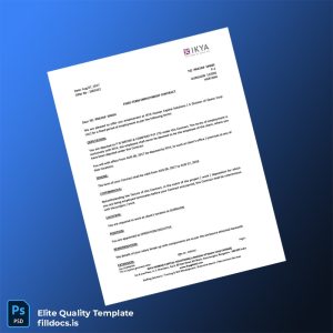 Fillable India IKYA Human Capital Solutions Employment Verification Letter Template - Word/PDF Template Preview - FillDocs