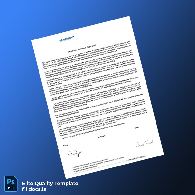 Fillable India Jai Ambulance Service Employment Verification Letter Template in Word and PDF formats page 4 Page Preview - FillDocs