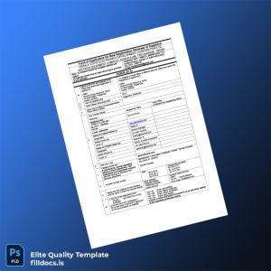 Fillable India Kerala State Electronics Development Corporation Ltd Vendor Registration Form Template - Word/PDF Template Preview - FillDocs