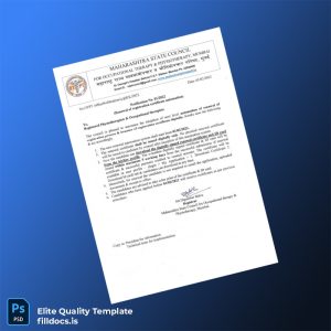 Fillable India Maharashtra State Council Registration Certificate Template - Word/PDF Template Preview - FillDocs