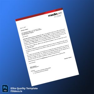 Fillable India Media Net Software Services India Pvt Ltd Employment Verification Letter Template - Word/PDF Template Preview - FillDocs