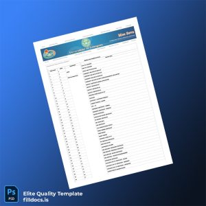 Fillable India MeeSeva Services Registration Certificate Template - Word/PDF Template Preview - FillDocs