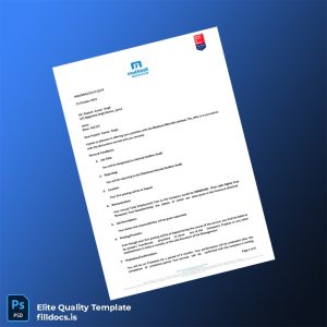 Fillable India Muthoot Microfin Limited Employment Verification Letter Template - Word/PDF Template Preview - FillDocs