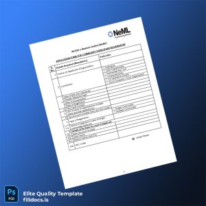 Fillable India NCDEX e Markets Limited Commodity Participant Registration Form Template - Word/PDF Template Preview - FillDocs