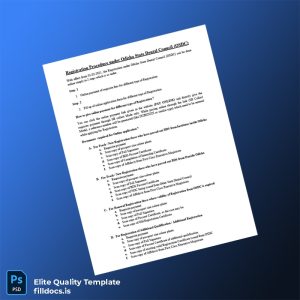 Fillable India Odisha State Dental Council Registration Certificate Template - Word/PDF Template Preview - FillDocs