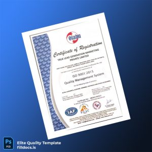 Fillable India Otabu Certification Pvt Ltd Registration Certificate Template - Word/PDF Template Preview - FillDocs