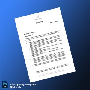 Fillable India Plate Project Hospitality Employment Verification Letter Template - Word/PDF Template Preview - FillDocs