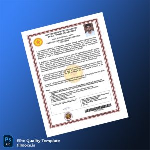 Fillable India Public Works Division Unemployed Engineer s Registration Certificate Template - Word/PDF Template Preview - FillDocs