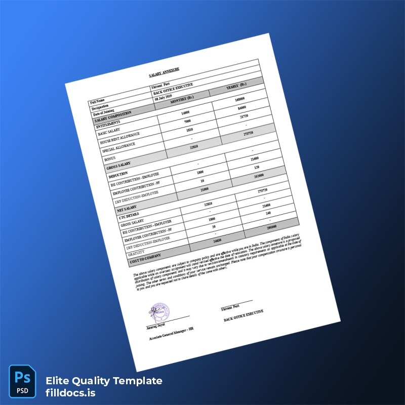 Fillable India Pyramid IT Consulting Pvt Ltd Employment Verification Letter Template in Word and PDF formats page 2 Page Preview - FillDocs