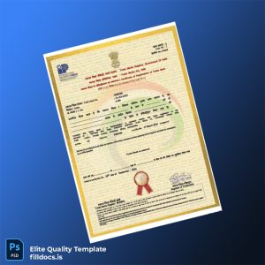 Fillable India Registrar of Trademarks Registration Certificate Template - Word/PDF Template Preview - FillDocs