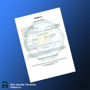 Fillable India Trade Registration Certificate Template - Word/PDF Template Preview - FillDocs