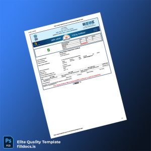 Fillable India Udhyam Registration Certificate Template - Word/PDF Template Preview - FillDocs