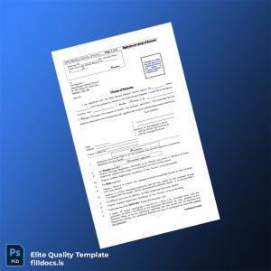 Fillable India West Bengal Medical Council Application for Change of Surname Template - Word/PDF Template Preview - FillDocs