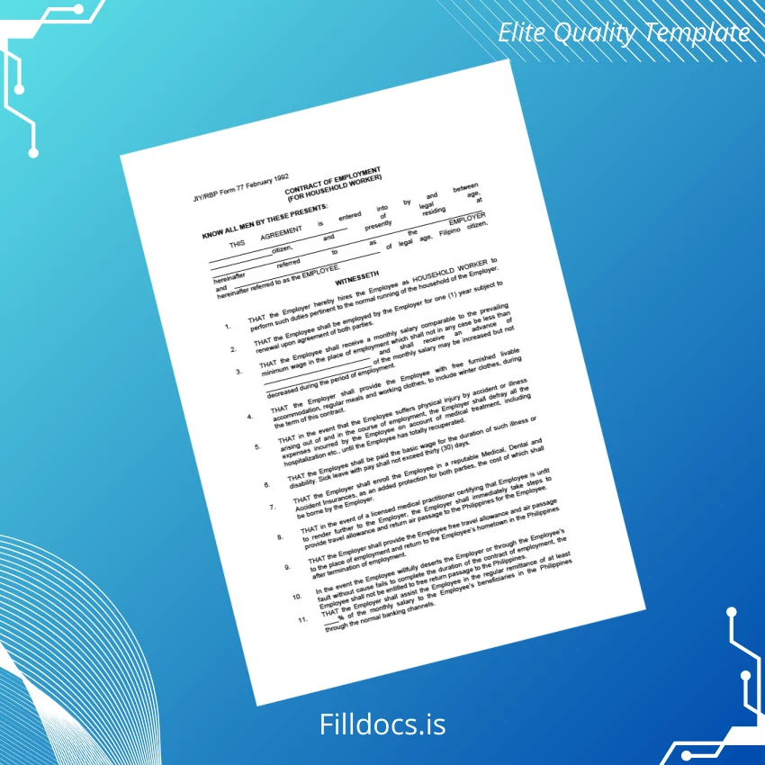 Fillable Japan Employer Employment Verification Letter Template in Word and PDF formats page 2 Page Preview - FillDocs