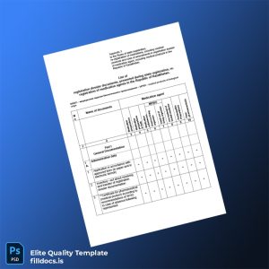 Fillable Kazakhstan Ministry of Health Registration Certificate Template - Word/PDF Template Preview - FillDocs