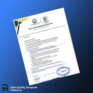 Fillable Kenya Mama Lucy Kibaki Hospital Employment Verification Letter Template - Word/PDF Template Preview - FillDocs