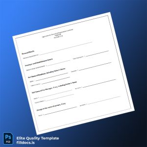 Fillable Labor Renewal Registration Establishment Certificate Template - Word/PDF Template Preview - FillDocs