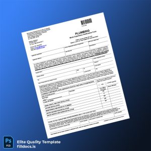 Fillable Minnesota Plumbing Work Experience Verification Form Template - Word/PDF Template Preview - FillDocs
