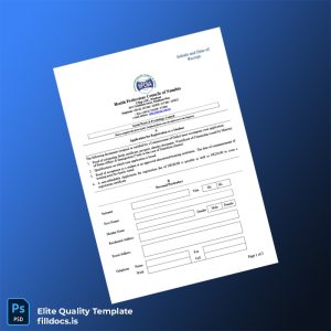 Fillable Namibia Health Professions Councils Registration Certificate Template - Word/PDF Template Preview - FillDocs