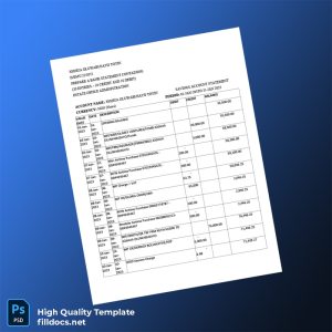 Nigeria Document Template in Word and PDF formats