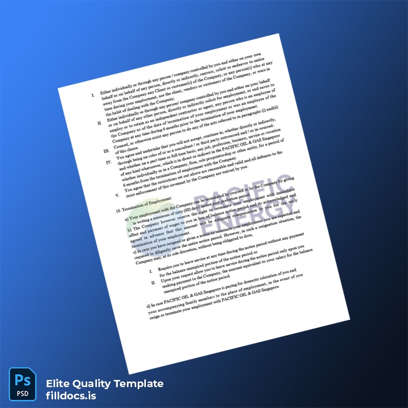 Fillable Pacific Energy Employment Verification Letter Template in Word and PDF formats page 4 Page Preview - FillDocs