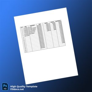 Pakistan Allied Bank Bank Statement Template in Word and PDF formats