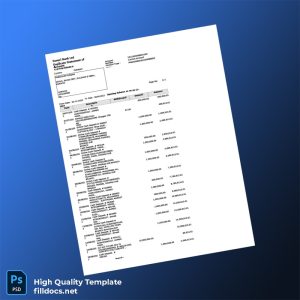 Pakistan Soneri Bank Statement Template in Word and PDF formats